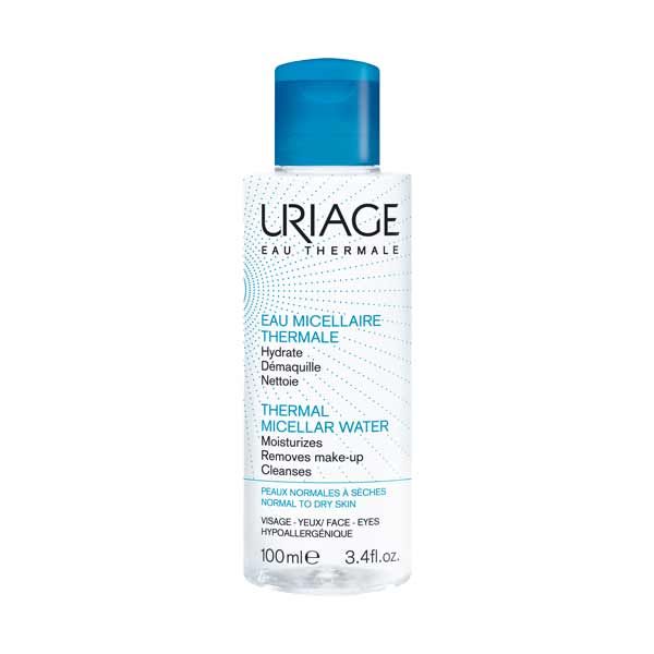 Uriage Eau Micellaire Thermale Νερό Καθαρισμού & Ντεμακιγιάζ Προσώπου/Ματιών Για Κανονικό/Ξηρό Δέρμα 100ml