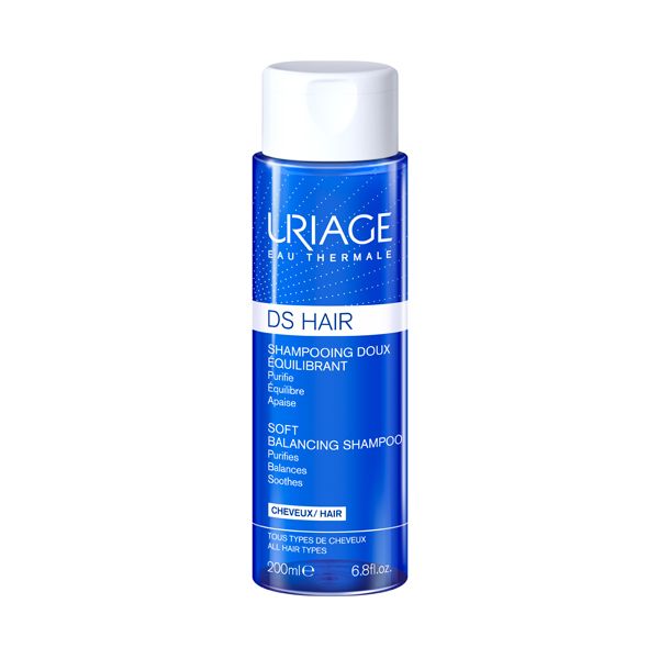 Uriage DS Soft Balancing Shampoo for All Hair Types 200ml