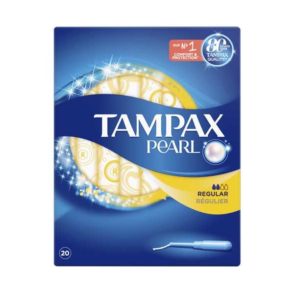 Tampax Pearl Regular Ταμπόν 20τμχ