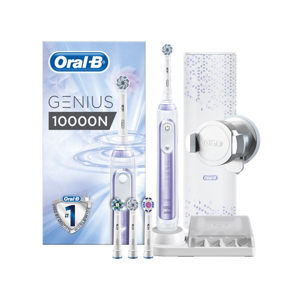 Oral-B Genius 10000N Orchid Purple Rechargeable Toothbrush