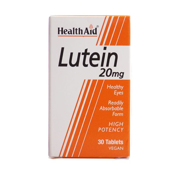 Health Aid Lutein 20mg Vegan 30 Ταμπλέτες