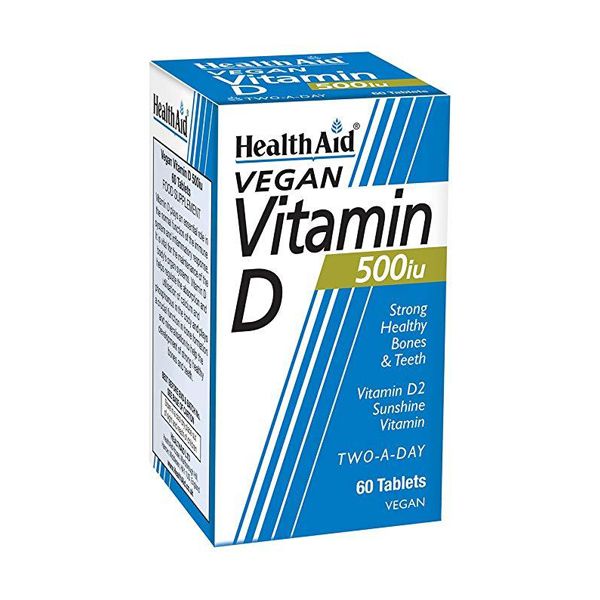Health Aid Vitamin D3 500IU 60 Ταμπλέτες