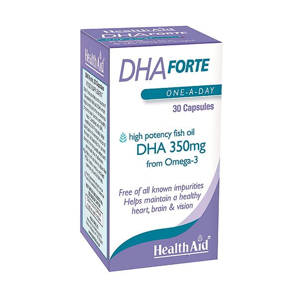 Health Aid DHA Forte 350mg One-A-Day 30 Capsules