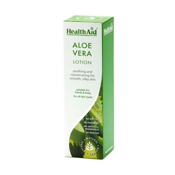 Health Aid Aloe Vera Lotion For Hands & Body For All Skin Types 250ml