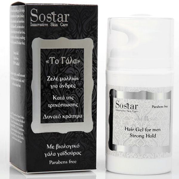 Sostar "Τhe Milk" Anti-Hair Loss Gel with Organic Donkey Milk 75ml