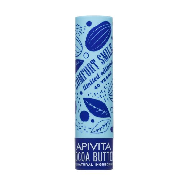 Apivita Limited Edition 40 Years Lip Care με Βούτυρο Κακάο & Μέλι Spf20 4.4 gr