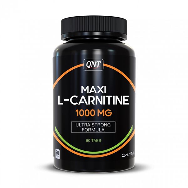 QNT Maxi L-Carnitine 1000mg 90 Tabs