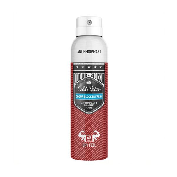 Old Spice Odour Blocker Fresh Αντιιδρωτικό & Αποσμητικό Σπρέι 150ml