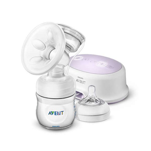 Avent Natural Single Electric Breast Pump & Bottle