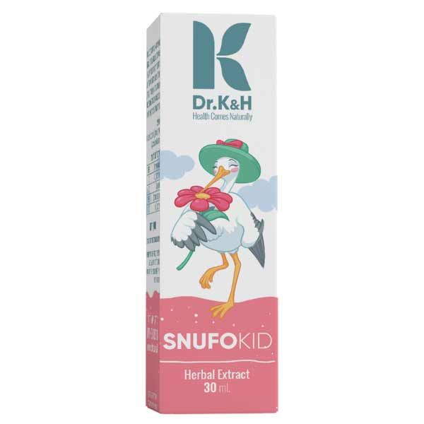 Dr K&H SnufoKid Breathing Support: Congestion & Stuffy Nose 30ml