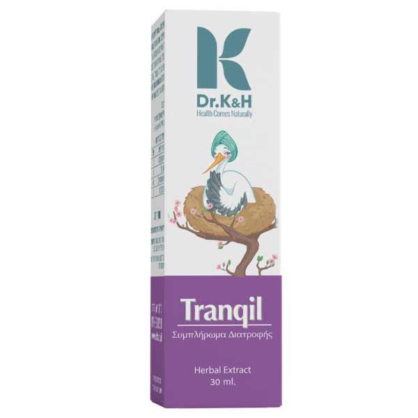 Dr K&H Tranquil Συμπλήρωμα Διατροφής για Εσωτερική Ηρεμία 30ml