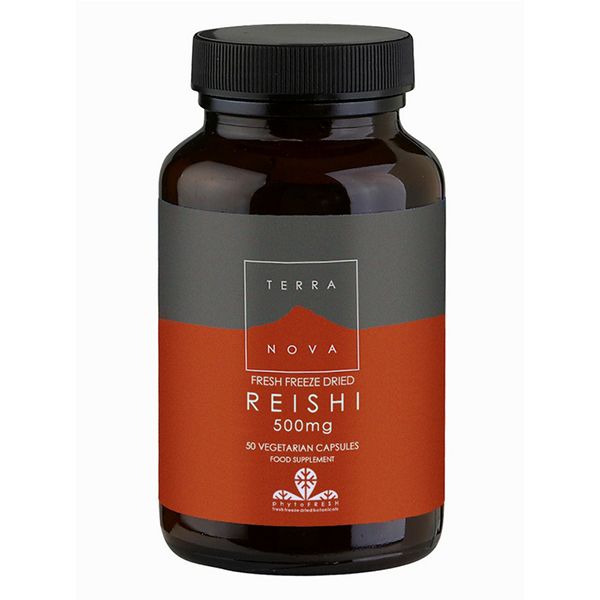 Terra Nova Reishi 500mg 50 Veg Caps