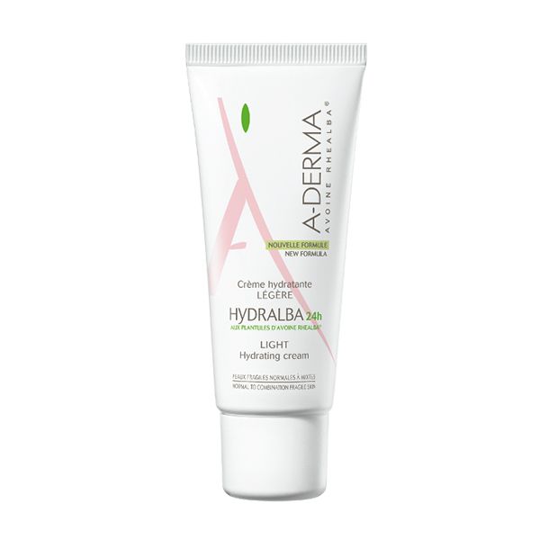 A-Derma Hydralba 24H Light Hydrating Cream 40 ml