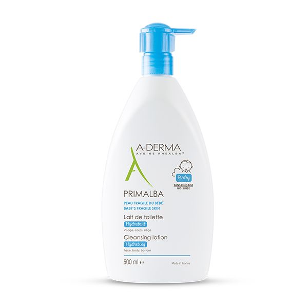 A-Derma Primalba Bebe Απαλό Γαλάκτωμα Καθαρισμού 500ml