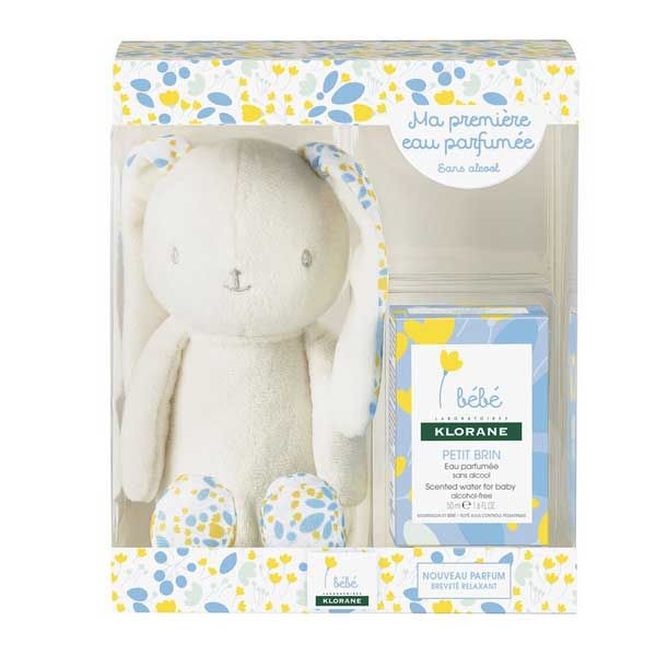 Klorane Petit Brin Scented Water for Baby 50ml & Gifty Bunny
