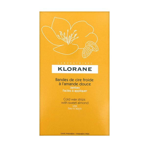 Klorane Cold Depilatory Wax for Legs 6pcs