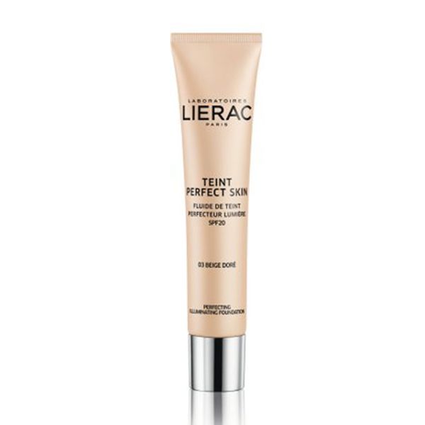 Lierac Teint Perfect Skin Make-Up Με Λεπτόρρευστη Υφή Που Αντανακλά Το Φως Spf20 03 Μπεζ Χρυσαφί 30ml