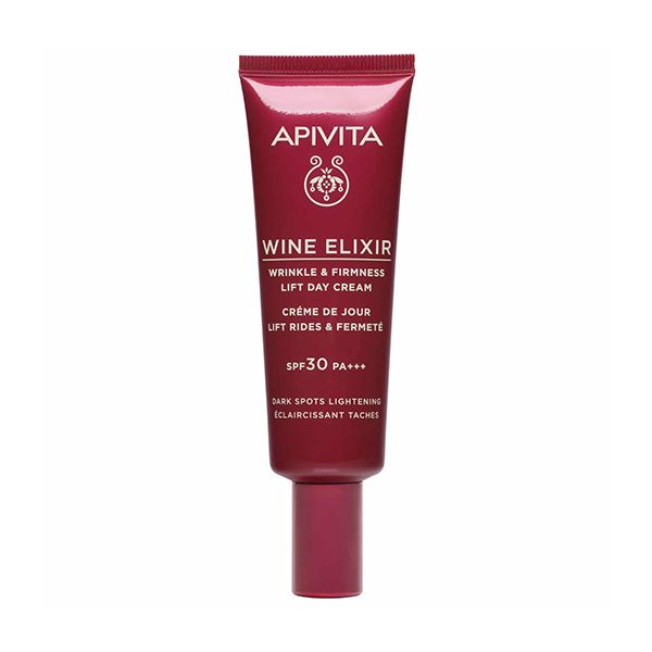 Apivita Wine Elixir Αντιρυτιδική Κρέμα Ημέρας για Σύσφιξη & Lifting & Αποχρωματισμό Πανάδων Spf30 40 ml