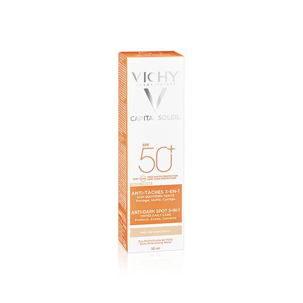 Vichy Capital Soleil Anti-Dark Spot 3in1 Tinted Face Cream Spf 50+ 50 ml