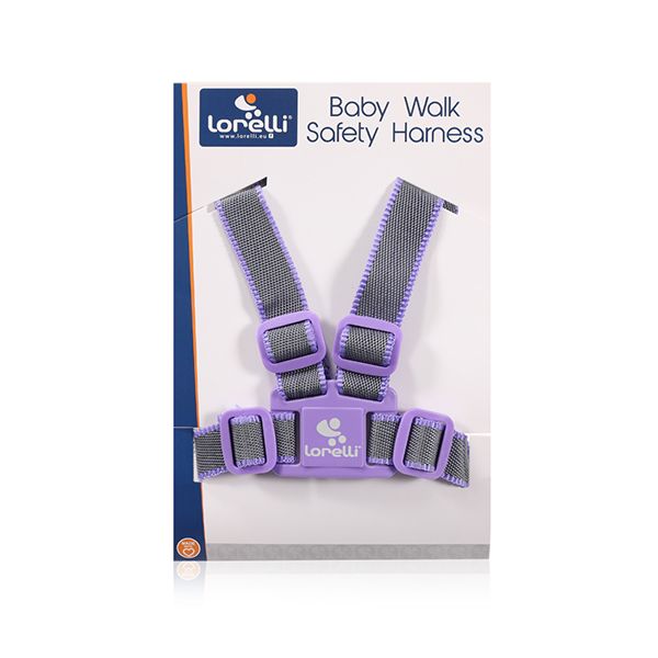 Lorelli Baby Walk Harness Ιμάντας Στήριξης Μωρού Μωβ Χρώμα