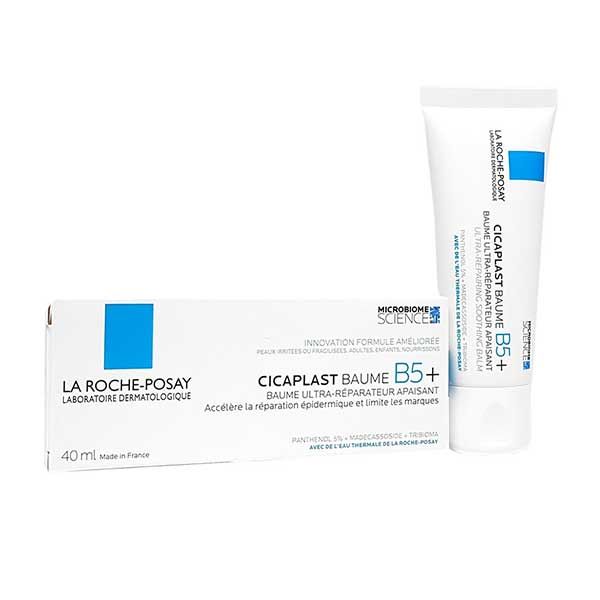 La Roche-Posay Cicaplast Baume B5 Κρέμα Ανάπλασης Προσώπου/Σώματος/Χειλιών Για Το Ερεθισμένο/Ξηρό Δέρμα Όλης Της Οικογένειας 40ml