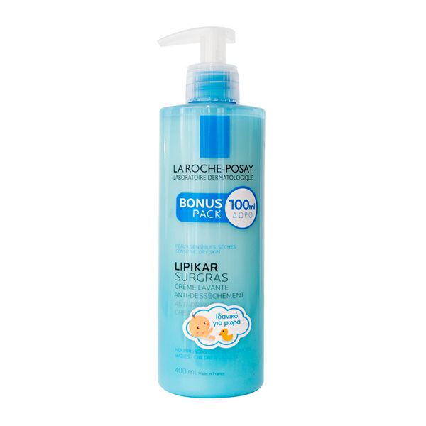 La Roche-Posay Lipikar Surgras Anti-Dryness Cream Wash 400 ml