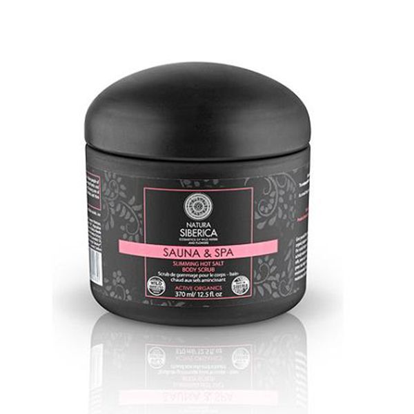 Natura Siberica Sauna & Spa Hot Salt Scrub Σώματος Για Αδυνάτισμα/ Σύσφιγξη/ Κυτταρίτιδα 370ml