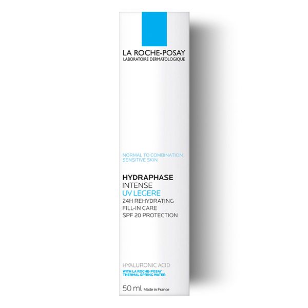 La Roche-Posay Hydraphase UV Κρέμα Προσώπου Εντατικής Ενυδάτωσης Ελαφριάς Υφής Με Υαλουρονικό Οξύ Για Κανονικό/Μικτό Ευαίσθητο Δέρμα Spf20 50ml