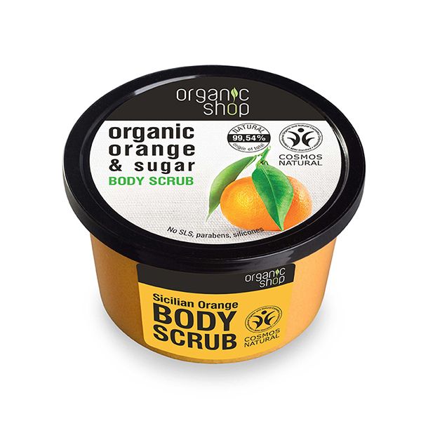 Organic Shop Body scrub Sicilian Orange& Sugar 250ml