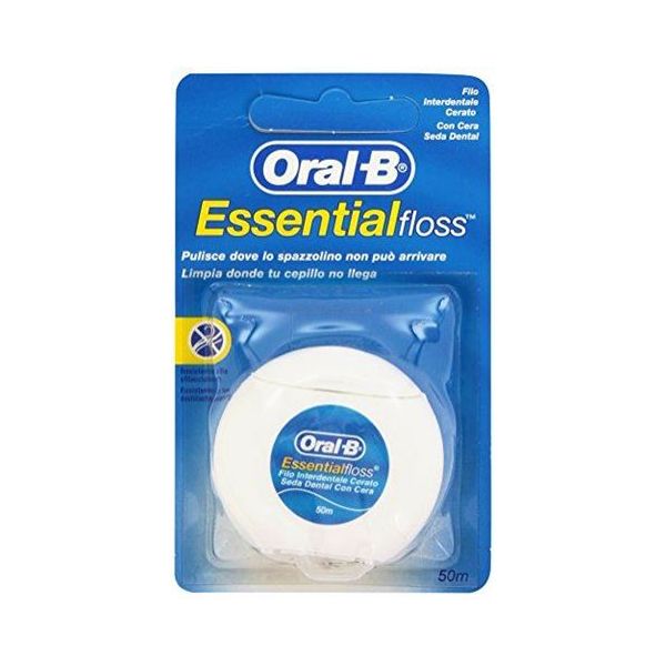 Oral-B Essential Floss Κηρωμένο 50m