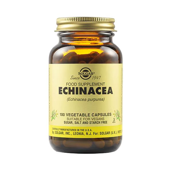 Solgar Echinacea (Echinacea Purpurea) 100 Φυτικές Κάψουλες