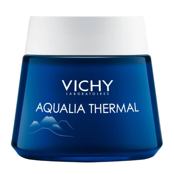 Vichy Aqualia Thermal Night Spa Replenishing Anti-Fatigue Moisturizing Sleep Mask 75 ml