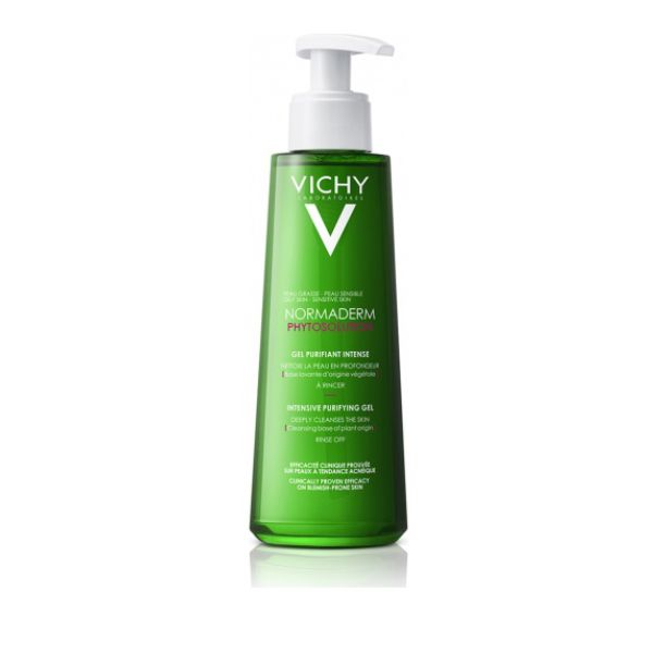 Vichy Normaderm Phytosolution Τζελ Εντατικού Καθαρισμού Προσώπου Για Λιπαρό/Ακνεϊκό Δέρμα 400ml