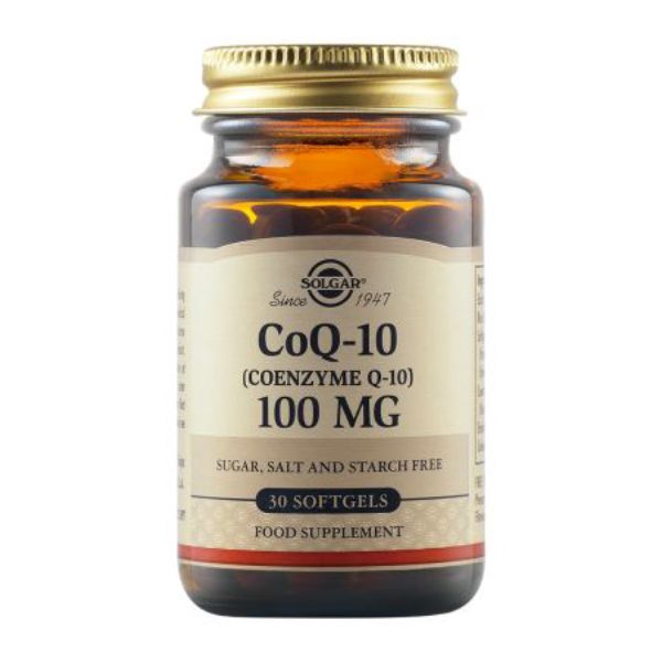 Solgar CoQ-10 100mg 30 Softgels