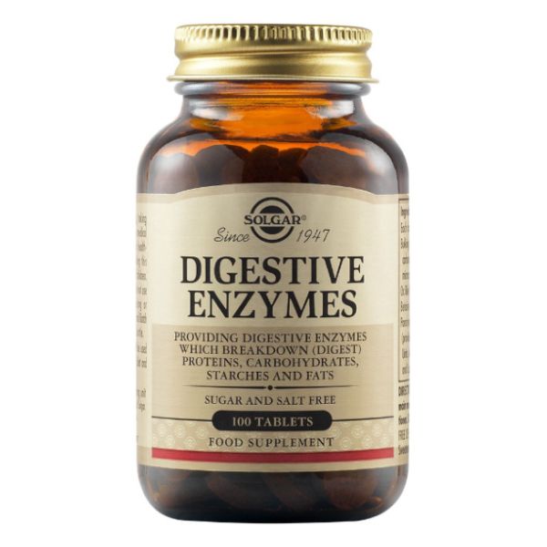 Solgar Vegan Digestive Enzymes 100 ταμπλέτες