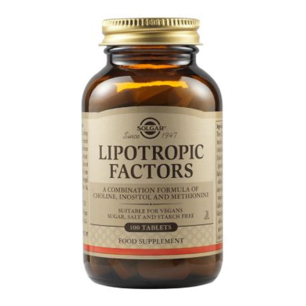 Solgar Lipotropic Factors 100 Tablets