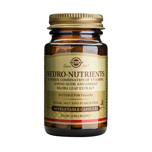 Solgar Neuro-Nutrients 30 Vegetable Capsules