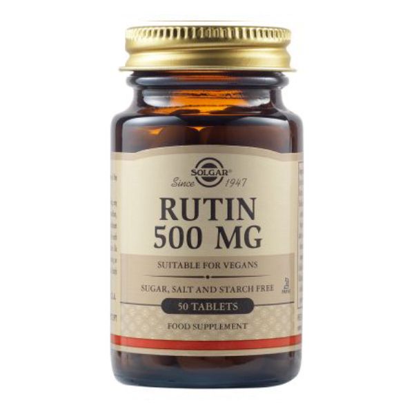 Solgar Rutin 500mg 50 Tablets