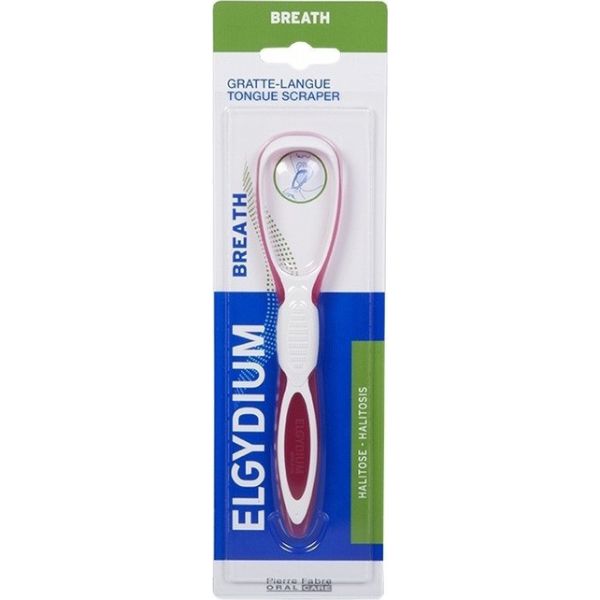 Elgydium Breath Tongue Scraper Ξύστρα Γλώσσας 1τμχ