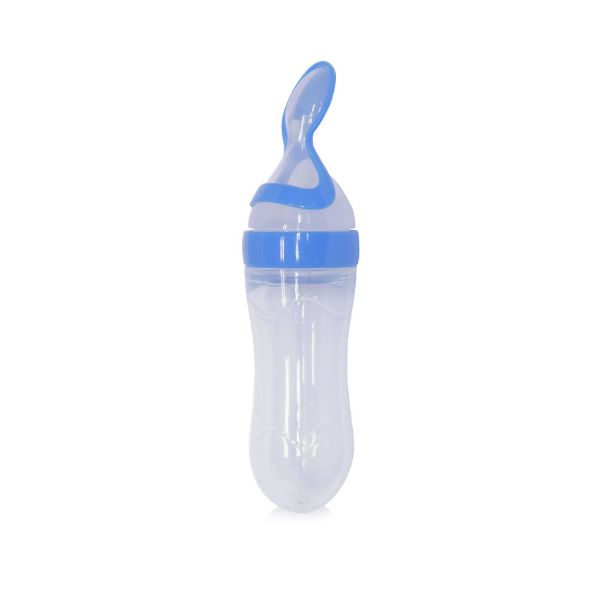 Lorelli Baby Care Squeeze Feeder Μπιμπερό-Κουτάλι Σιλικόνης 6m+ 90ml