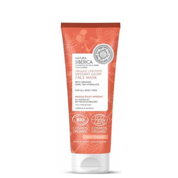 Natura Siberica Organic Certified Instant Glow Face Mask For All Skin Types 75ml