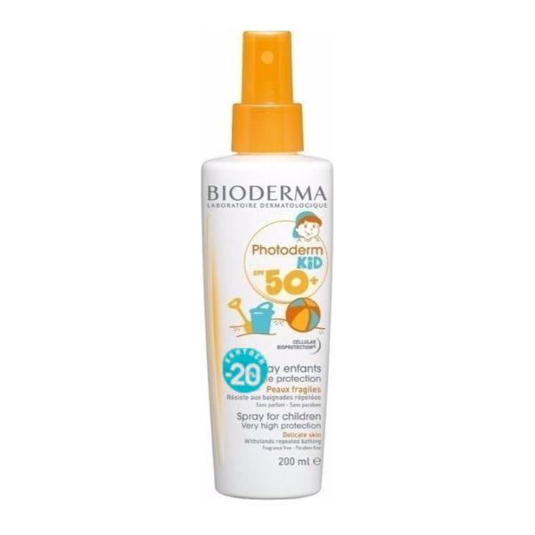 Bioderma Photoderm Kid Παιδικό Αντηλιακό Σπρέι Προσώπου/Σώματος Spf50 200ml -20% Έκπωση