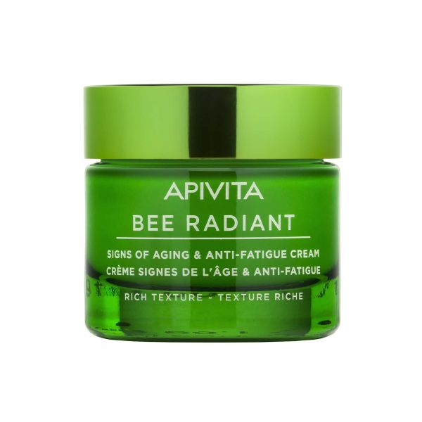 Apivita Bee Radiant Signs of Aging and Anti-Fatigue Cream - Rich Texture 50 ml