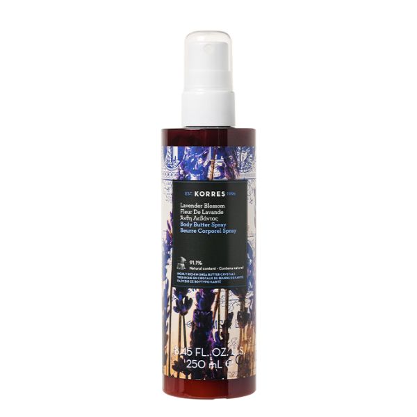 Korres Spray Βούτυρο Σώματος Άνθη Λεβάντας 250ml
