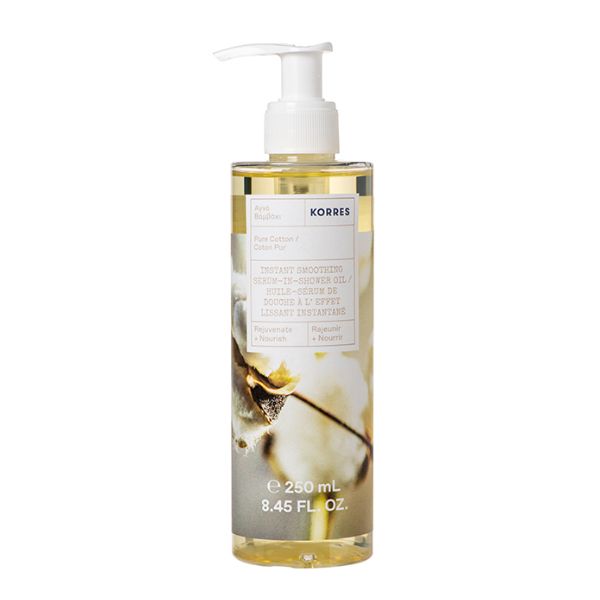 Korres Serum-Oil Ενυδατικό Σώματος Pure Cotton 250ml