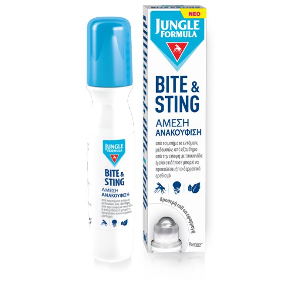 Jungle Formula Bite & Sting Roll-On Για Άμεση Ανακούφιση Από Τσιμπήματα 15ml