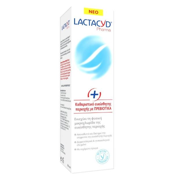Lactacyd Pharma (+) Intimate Wash With Prebiotics 250ml