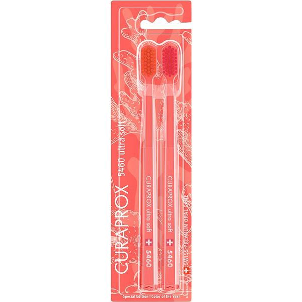 Curaprox Tootbrush Ultra Soft Duo Coral Edition CS 5460 2pcs