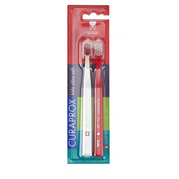 Curaprox Kids Ultra Soft Toothbrush Duo Edition 2pcs