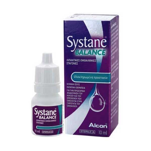 Alcon Systane Balance Οφθαλμικές Λιπαντικές Σταγόνες 10 ml